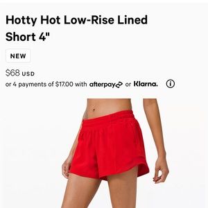 Hotty Hot LR 4” short
